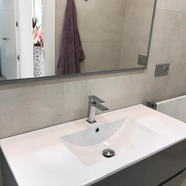 baño blanco